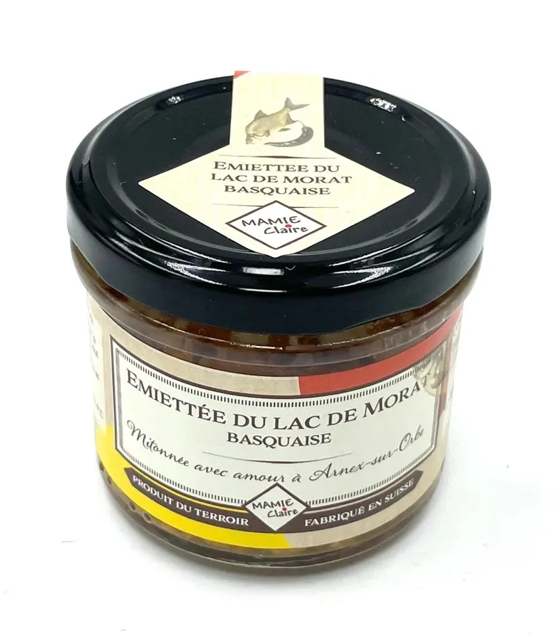 Émiettée du lac de Morat à la basquaise