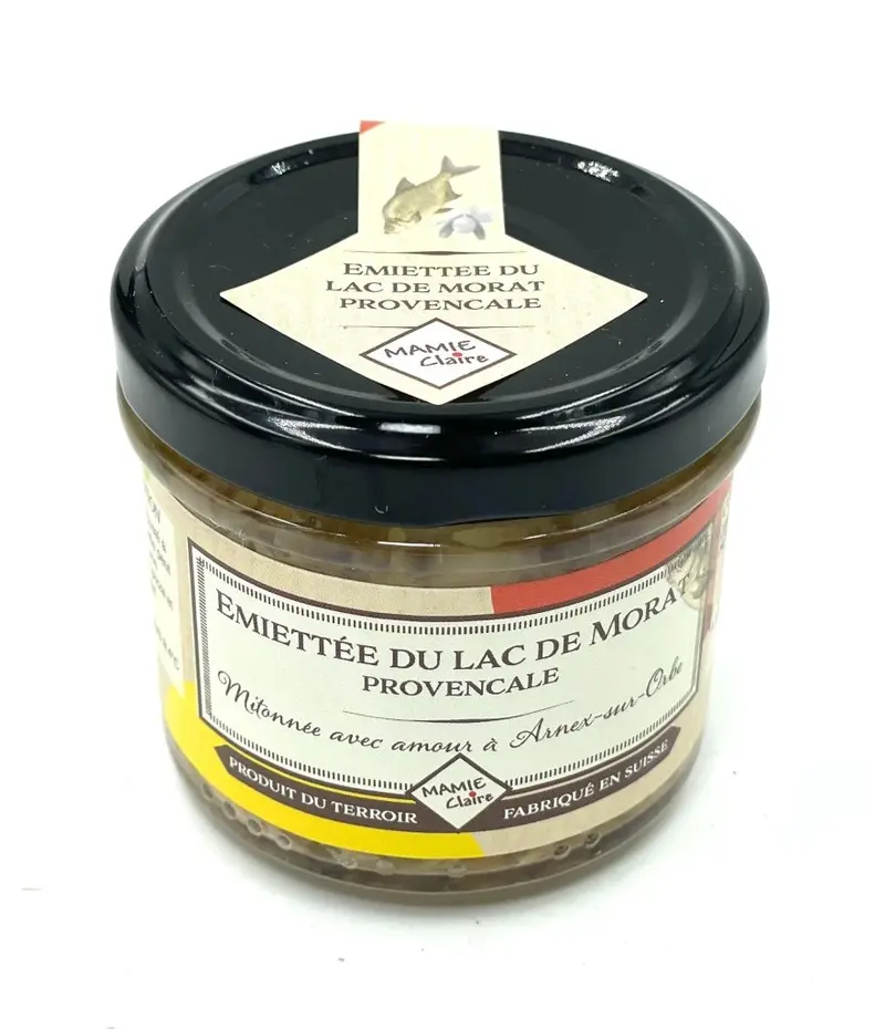 Émiettée du lac de Morat à la provençale