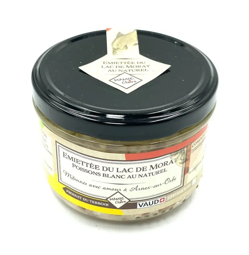 Émiettée du lac de Morat au naturel