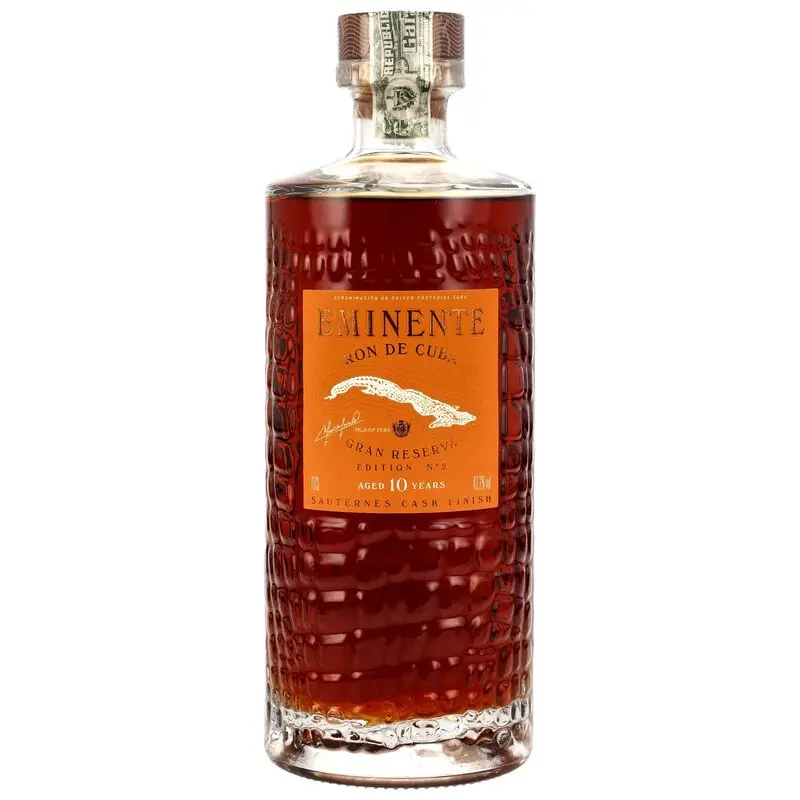Eminente Rum Gran Reserva 10 y.o. 43,2% - Sauternes Cask Finish