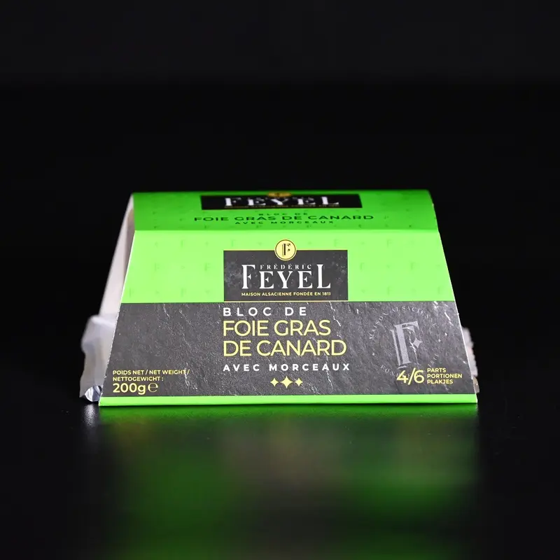 Entenleber | bloc mit 30% Stücken mi-cuit | FR | 200 g