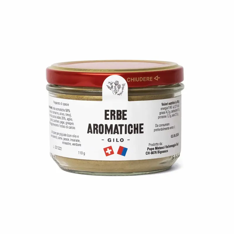 Erbe Aromatiche Tessiner Kräutermischung, 110g