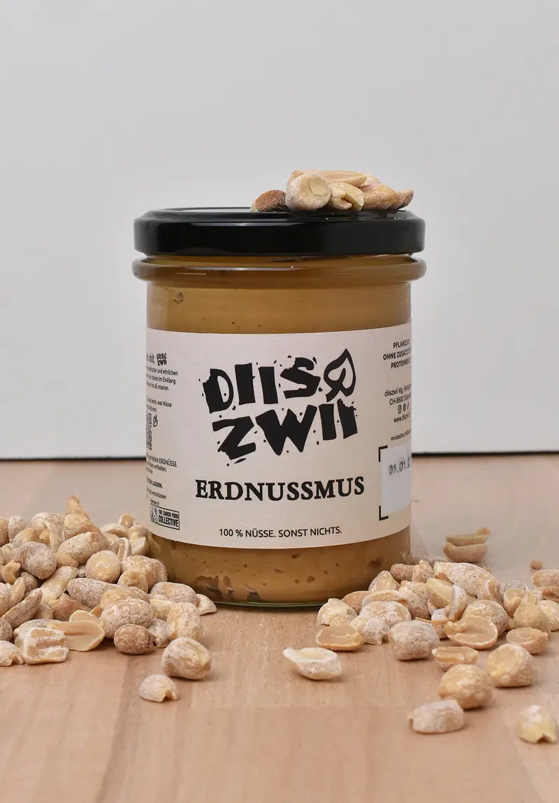 Erdnussmus – handgemacht & natürlich cremig | diiszwii