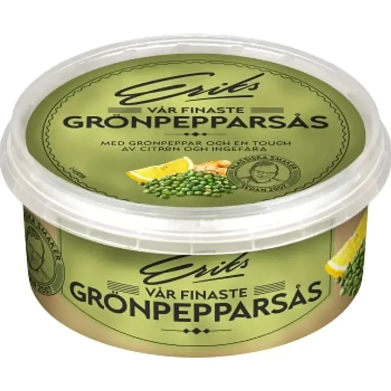 Eriks Grönpepparsås  - Greenpepper Sauce 170 ml