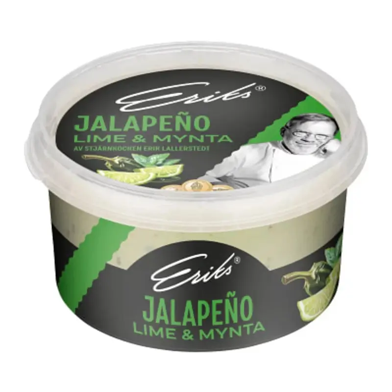 Eriks Jalapeño Lime & Mynta - Sauce with Jalapeño Lime & Mint - 230 ml