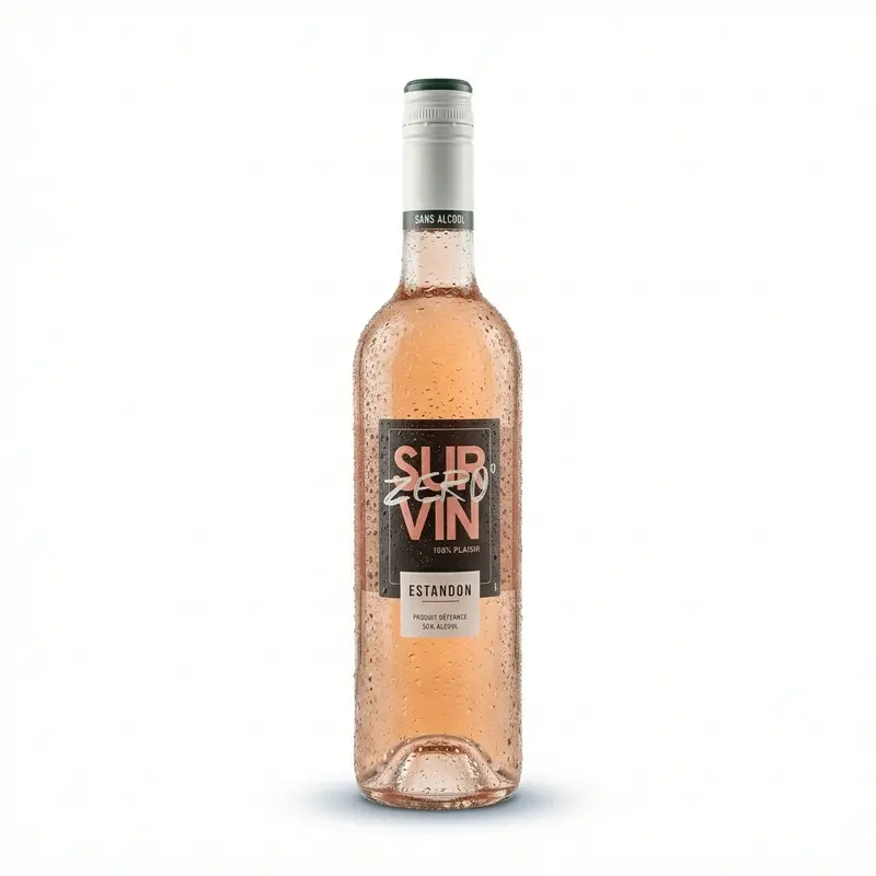 Estandon Zéro sur Vin Rosé - 0,0%