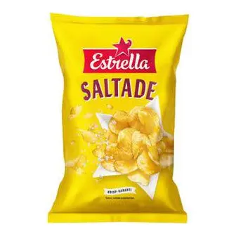 Estrella Lättsaltade Potatischips - Lightly Salted Potato Crisps 275 g
