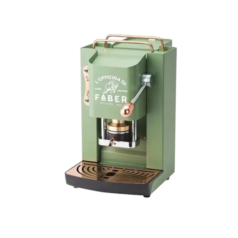Faber Kaffeemaschine Pro Deluxe Acid Green für Kaffeepads