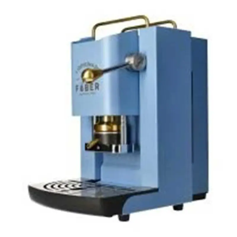 Faber Pro de Luxe Blau Pads Kaffeemaschine