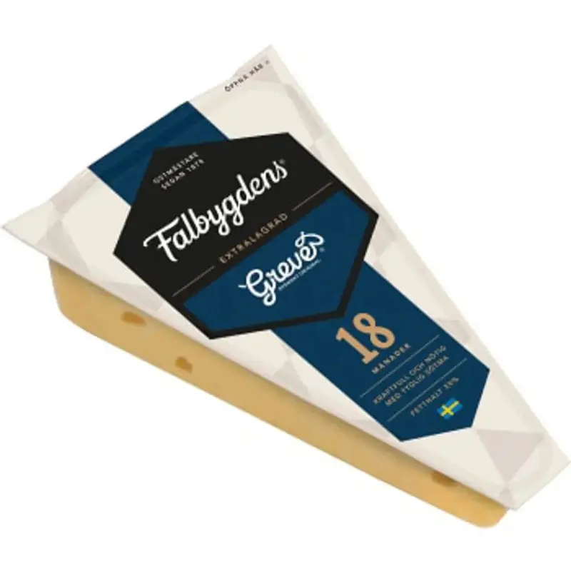 Falbygdens Greve lagrad 18 mån - Cheese - 510 g