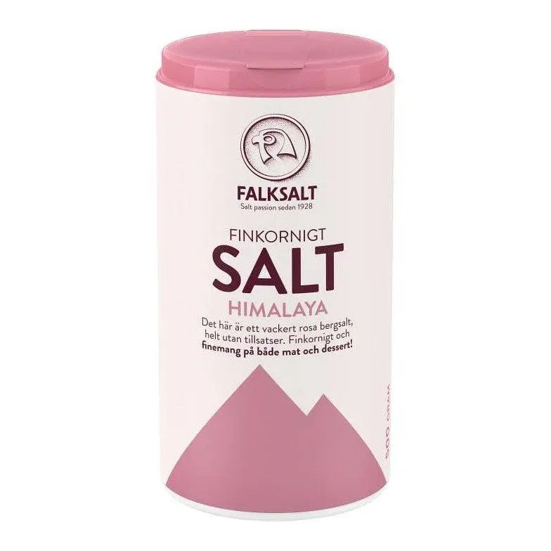 Falksalt Finkornigt Himalayan Salt - Finely Grounded Himalayan Salt 500g