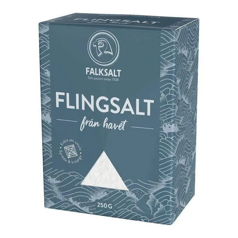 Falksalt Flingsalt från Havet - Saltflakes from the Sea 250g