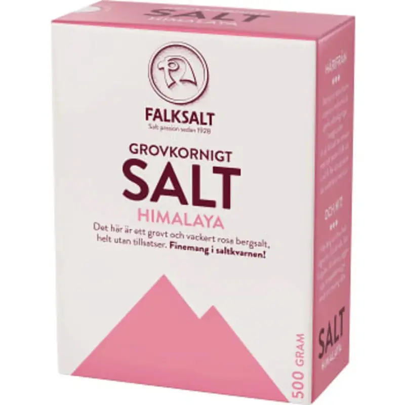 Falksalt Grovkornigt Salt Himalaya - Coarse Himalayan Salt 500g