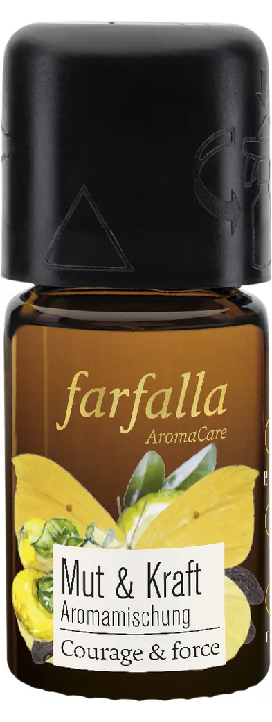 Farfalla Aromamischung | Mut & Kraft | 5ml Ätherisches Öl