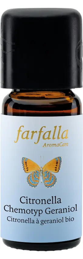 Farfalla | Citronella Bio Grand Cru | 10ml Ätherisches Öl
