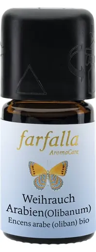 Farfalla | Weihrauch Arabien Bio | 5ml Ätherisches Öl