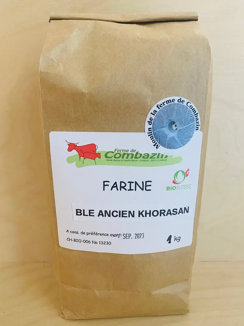Farine de blé ancien khorasan (Kamut) BIO