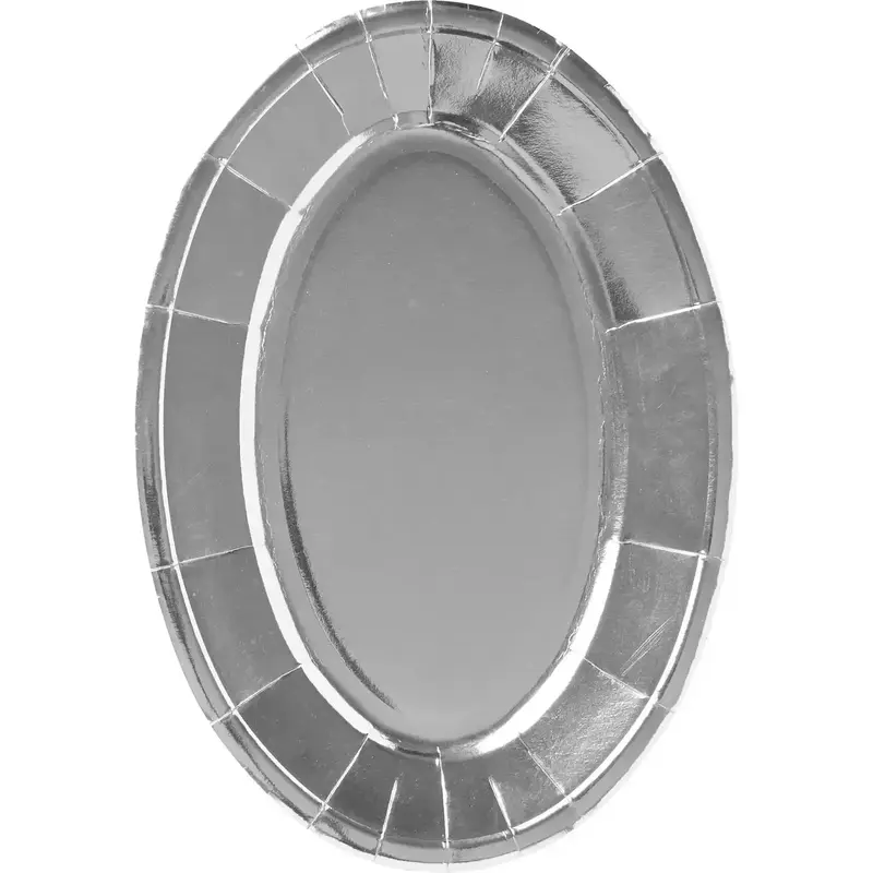 Fat silver ovalt 3-p - Dish silver oval 3-piece