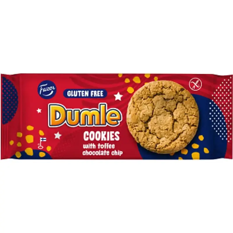 Fazer Dumle Cookies glutenfria  -  Dumle Cookies Gluten-free - 140g