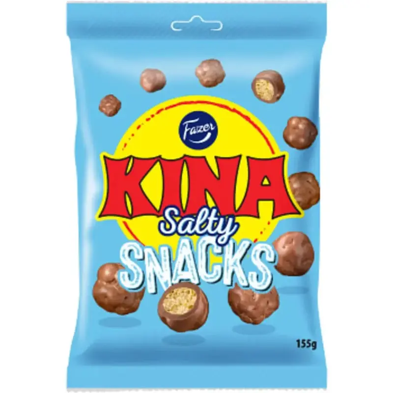 Fazer Kina Blå Salty Snacks - China Blue Salty Snacks - 155g