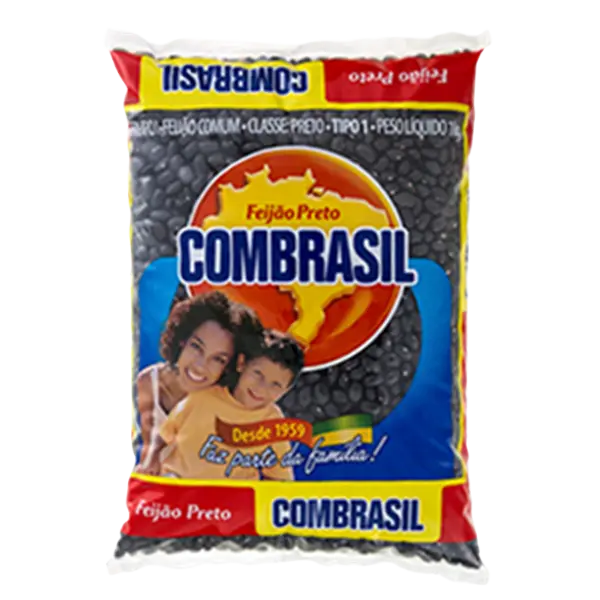Feijao Preto Black Beans Combrasil - 1 kg