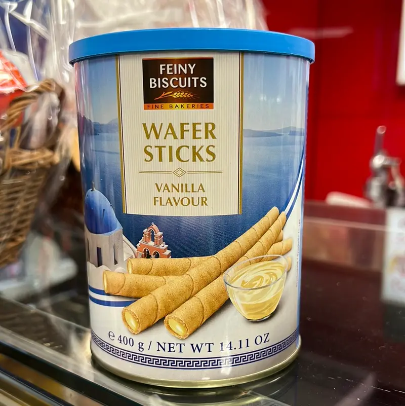 FEINYBISCUITSFINE BAKERIESWAFER STICKS VANILLAFLAVOUR 400g