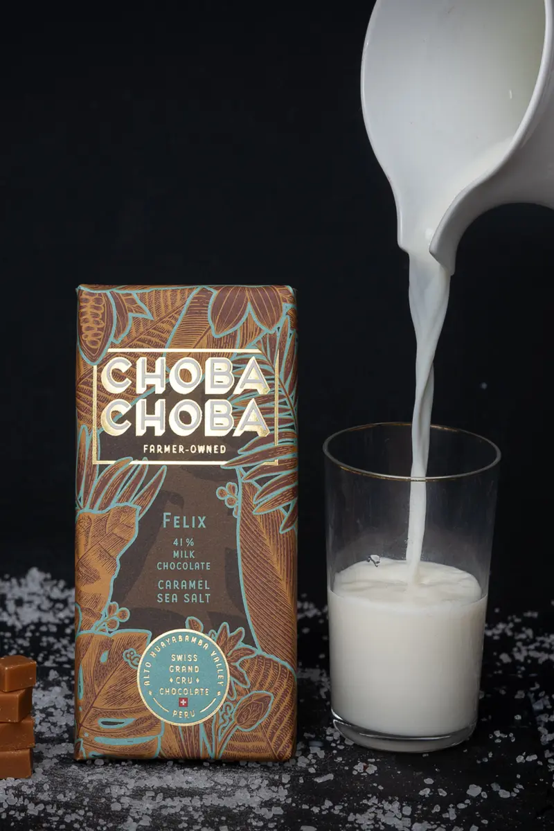 Felix 41% — Organic Milk Chocolate with Caramel & Sea Salt