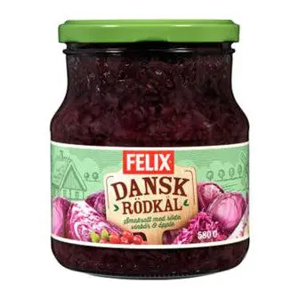 Felix Dansk Rödkål - Red Cabbage 600g