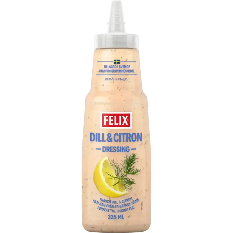 Felix Dressing Dill Citron - Dressing Dill Lemon - 335ml