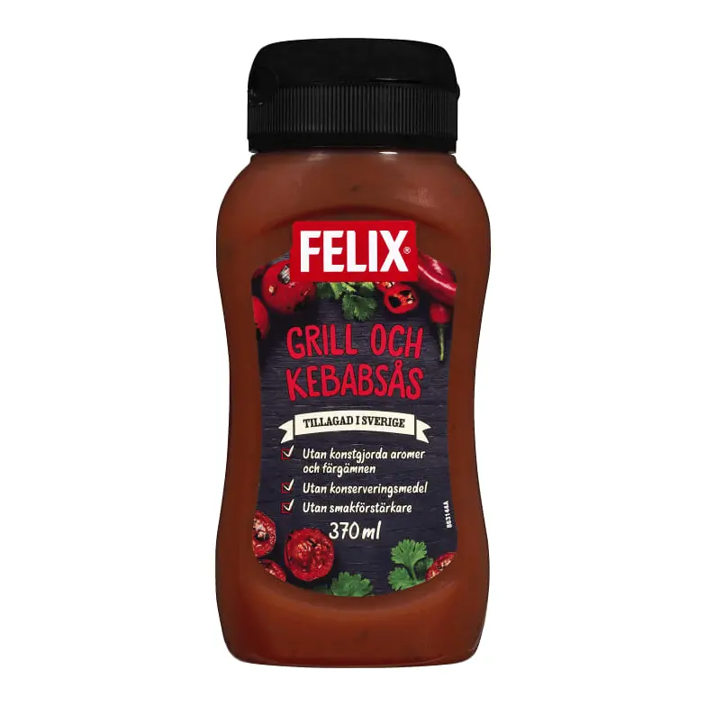 Felix Grill & Kebabsås - BBQ & Kebab Sauce 370ml