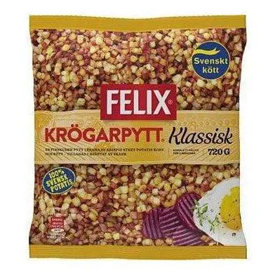 Felix Klassisk Krögarpytt - Frozen Swedish Hash Browns Pytt 720 g