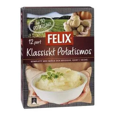 Felix Klassiskt Potatismos - Mashed Potato Powder 12 p, 444g
