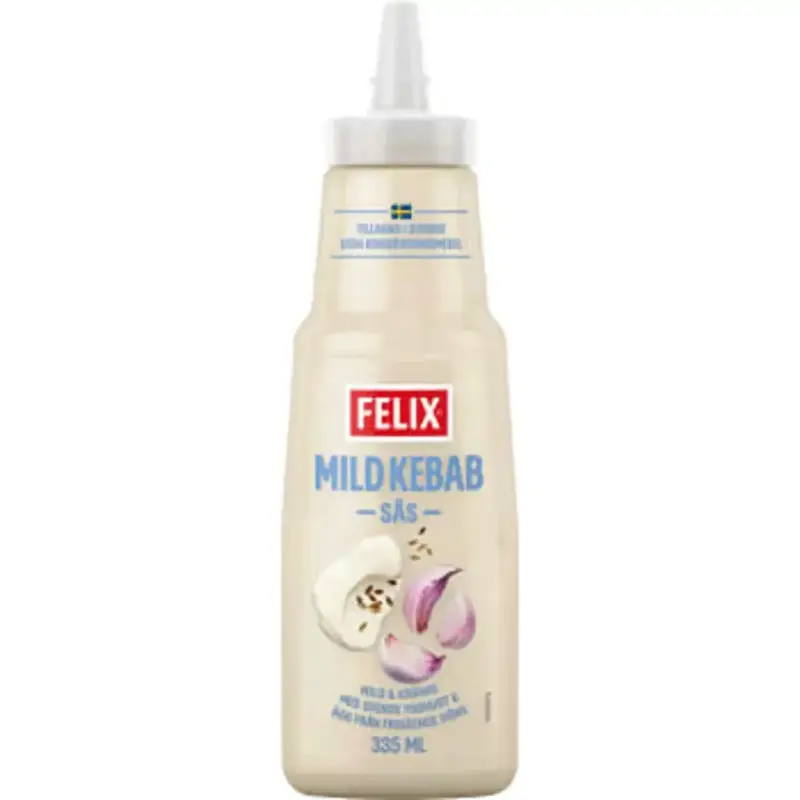 Felix Mild Kebabsås - Mild Kebab Sauce 335ml