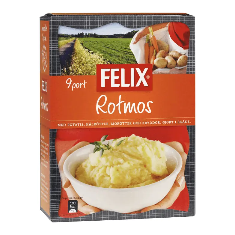 Felix Rotmos - Instant Mashed Turnips 9 p, 285g
