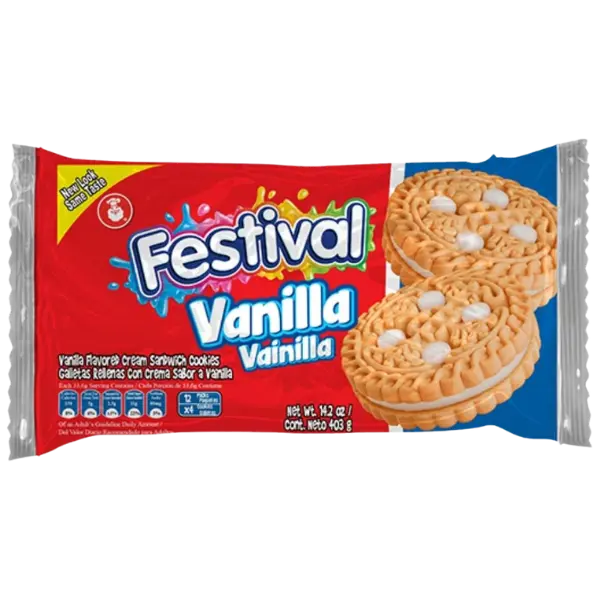 Festival Vanilla Cream Biscuit - 403 g