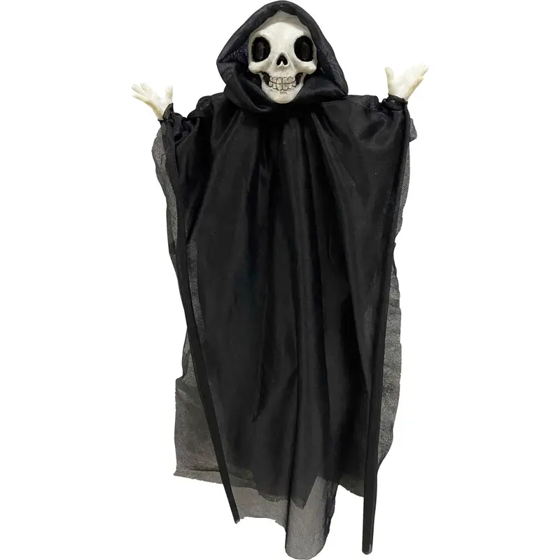 Festive Spöke svart – Black Ghost Decoration - 56cm (listed)