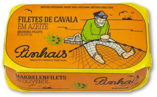 Filets de maquereau à l'huile d'olive