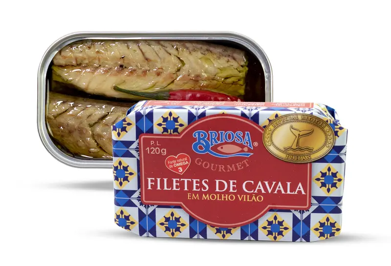 Filets de maquereau en sauce "vilão"