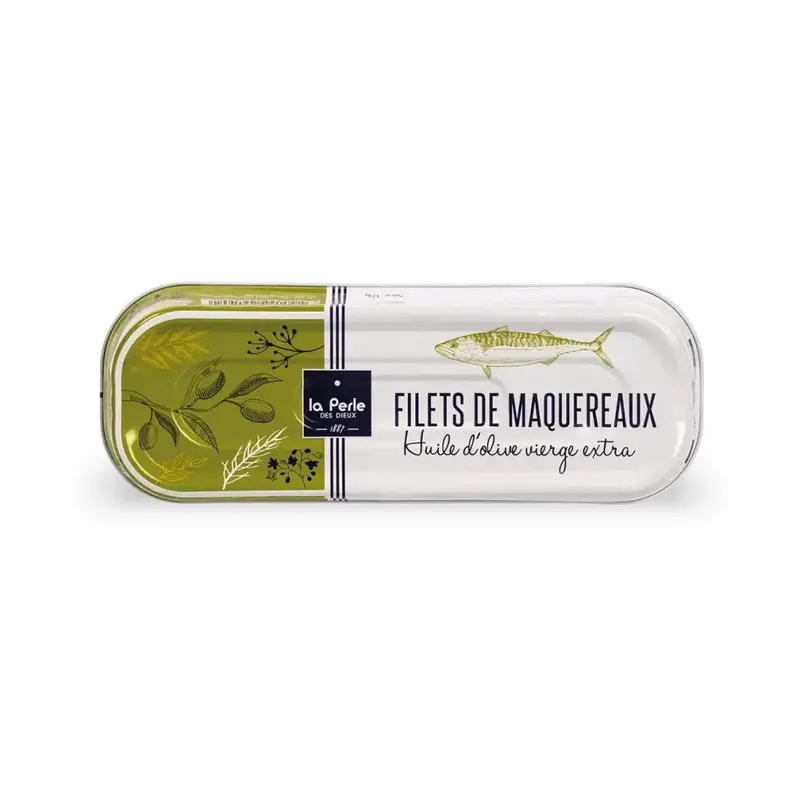 Filets de maquereaux à l'huile d'olive vierge extra