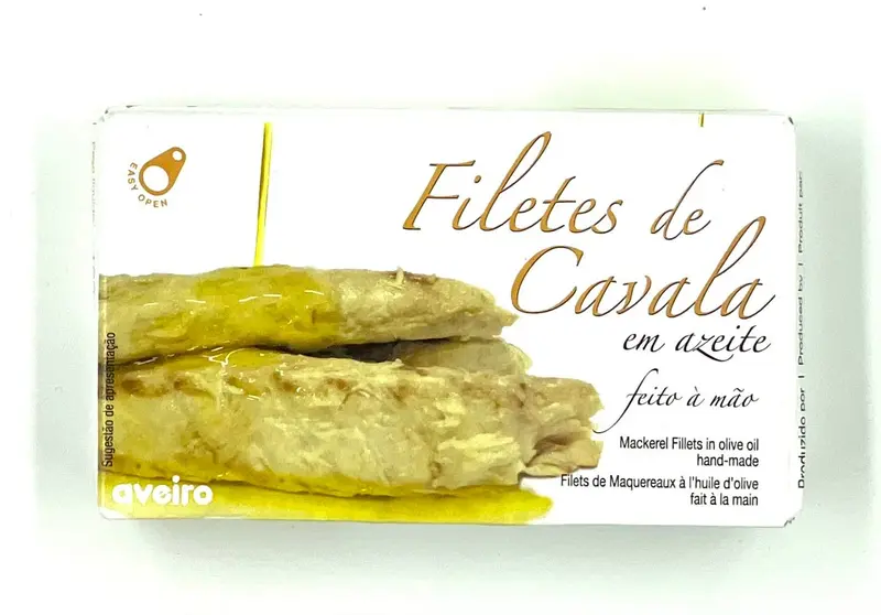 Filets de maquereaux à l'huile d'olive