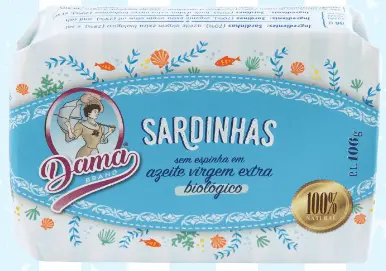 Filets de sardines à l'huile d'olive extra vierge bio