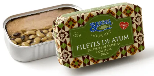 Filets de thon à l'huile d'olive et haricots secs
