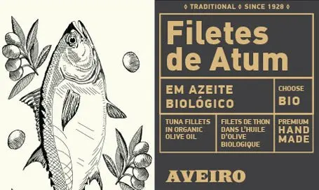 Filets de thon à l'huile d'olive extra vierge biologique
