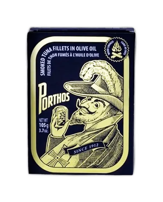 Filets de thon fumés à l'huile d'olive
