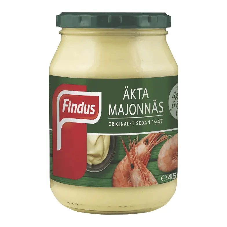 Findus Äkta Majonnäs - Real Mayonnaise 450g