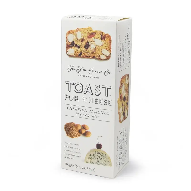 Fine Cheese Co Cherries Almond Linseed Toasts 100g