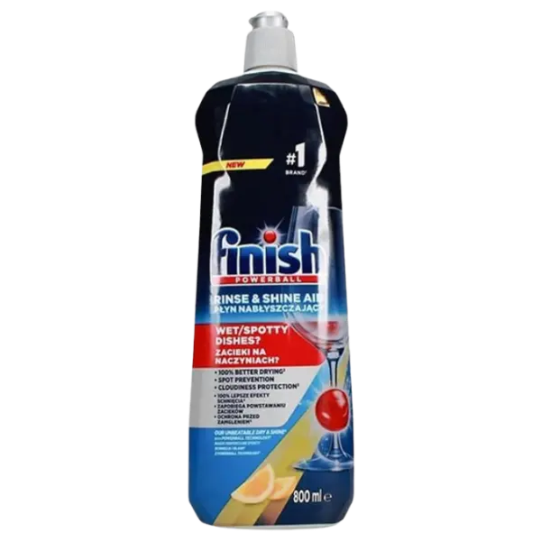 Finish Powerball Shine & Rinse Aid XL - 800 ml (160 washes)