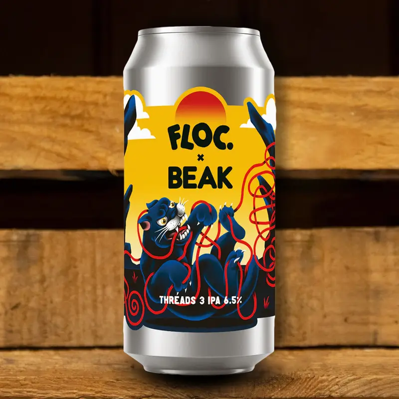 FLOC - BEAK - Threads 3 - IPA - Can - 44cl