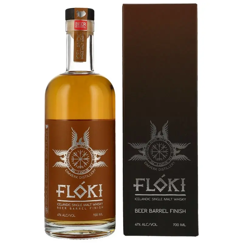 Floki Single Malt Whisky Beer Barrel Finish - in GP - 700ml