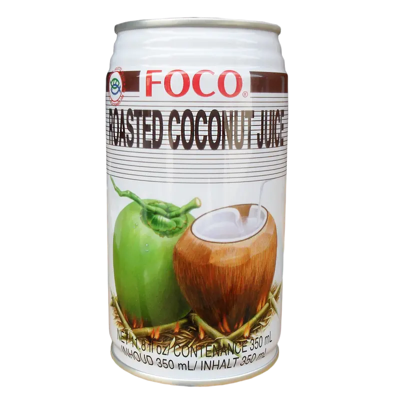 FOCO Roasted Coconut Juice 24x350ml